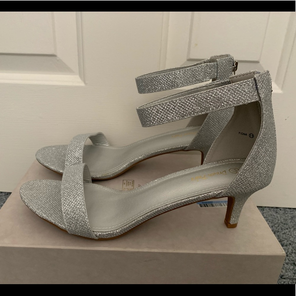 Silver heels
